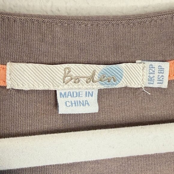 Boden Sleeveless V-Neck Dress, 8 Petite - Picture 7 of 8